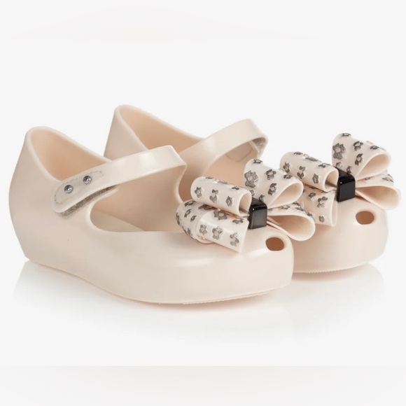 ✨MINI MELISSA ULTRAGIRL SWEET X BB SHOES BEIGE 5 - Picture 1 of 10